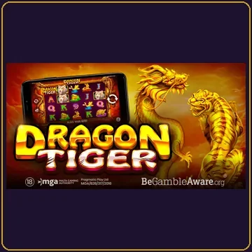 Dragon Tiger — stůl živého kasina v Glitzbets