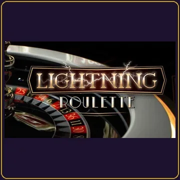 Lightning Roulette — stůl živého kasina v Glitzbets